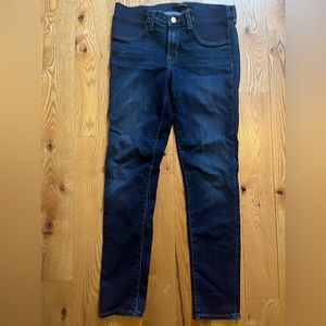 J Brand side panel maternity skinny jeans